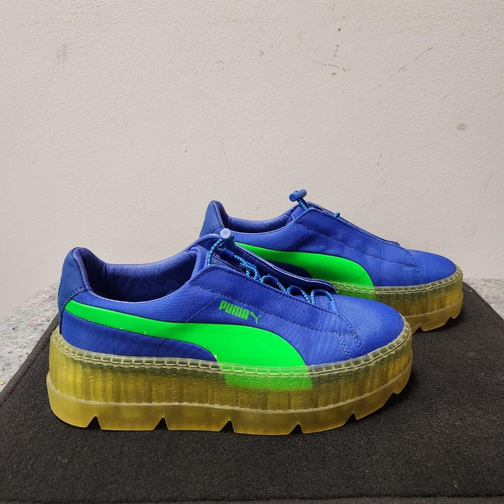 Puma Fenty by Rihanna Creeper Blue and Green Size 8.5